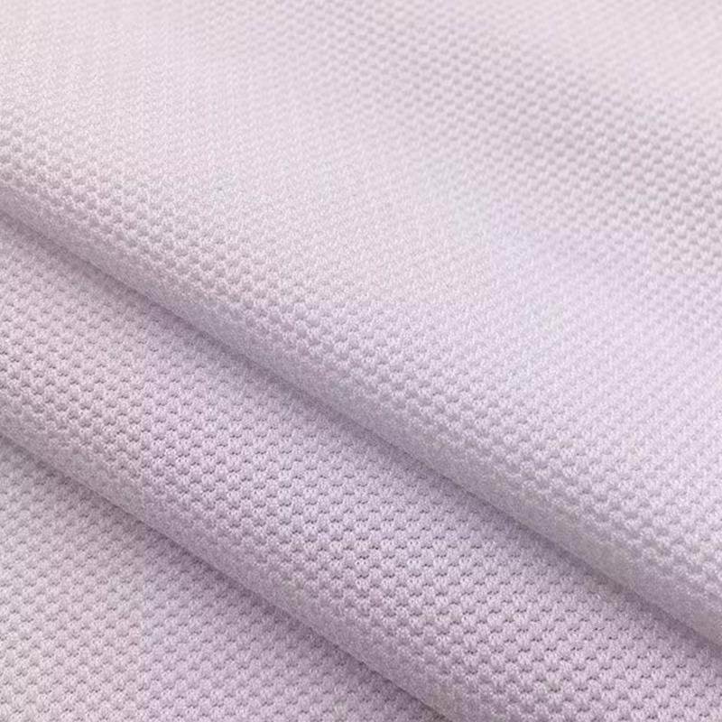 Dzianina siatkowa o splocie plastra miodu, 82% poliester / 18% elastan, 150 g/m²