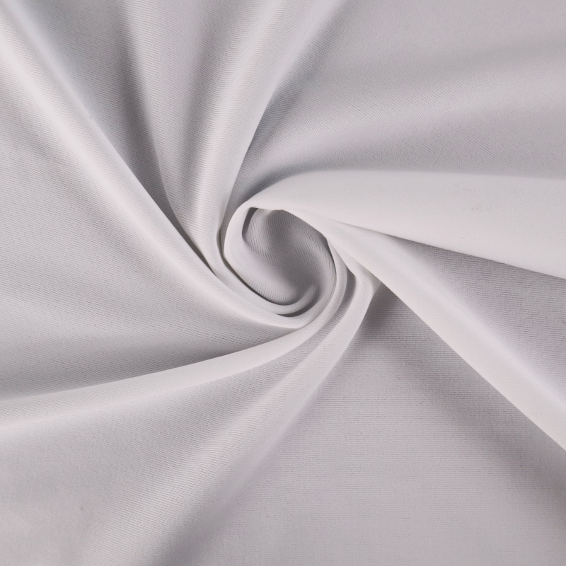 Vollmatter Single Jersey aus gezwirntem Garn, 87 % Polyamid / 13 % Elasthan, 175 g/m²