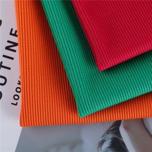 2×2 rib knit, 97% polyester / 3% elastane, 400 g/m²