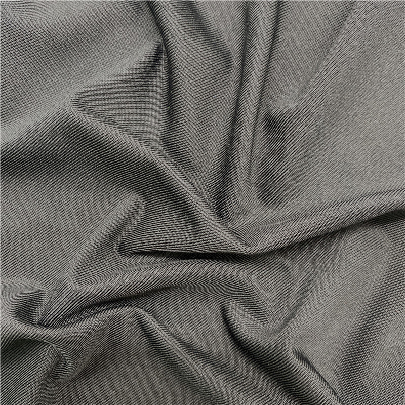 Dzianina single jersey elastyczna, 90% poliester / 10% elastan, 190 g/m² — zdjęcie 3