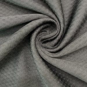 Breathable jacquard mesh knit, 100% polyester, 155 g/m²