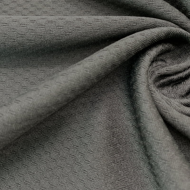 Breathable jacquard mesh knit, 100% polyester, 155 g/m² — photo 2