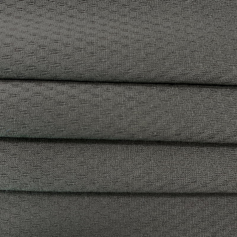 Breathable jacquard mesh knit, 100% polyester, 155 g/m² — photo 4
