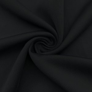 Scuba interlock knit, 91% polyester / 9% elastane, 230 g/m²
