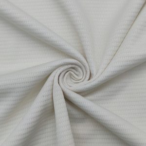 Dzianina żakardowa birdseye, 100% poliester, 180 g/m²