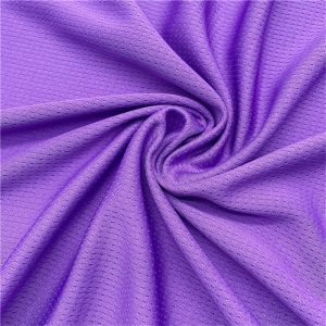Dzianina żakardowa z oczkami eyelet, 100% poliester, 150 g/m²