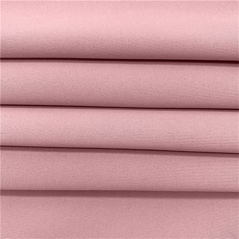 Dzianina interlock drapana jednostronnie, 90% poliester / 10% elastan, 320 g/m² — zdjęcie 3