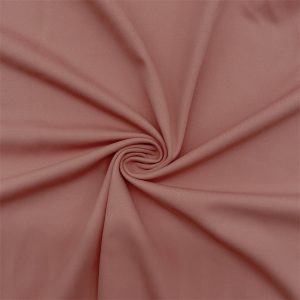 Dzianina interlock o wykończeniu brzoskwiniowym, 75% poliamid / 25% elastan, 220 g/m²