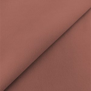 Dzianina interlock drapana dwustronnie, 75% poliamid / 25% elastan, 220 g/m²