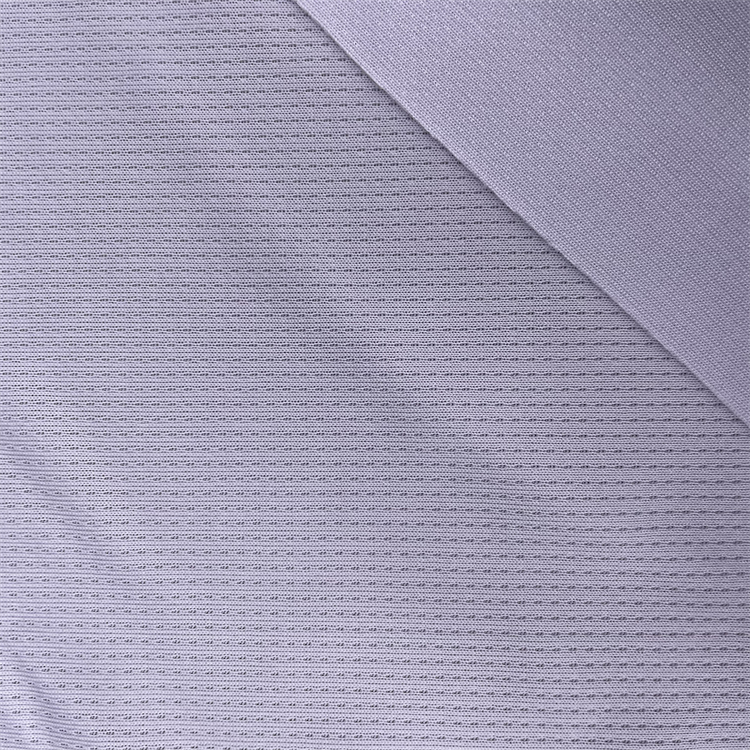 Dzianina siatkowa pin dot z poliestru RPET, 100% poliester z recyklingu, 180 g/m² — zdjęcie 3