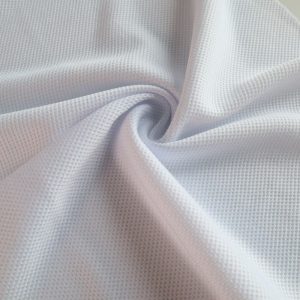 Double piqué, 100% poliestere 150D/96F, 165 g/m²