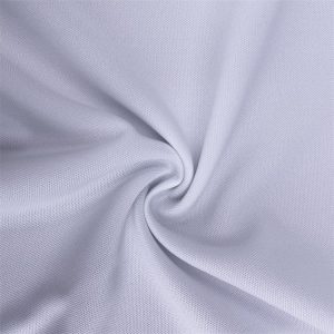 Dzianina interlock pin dot o wysokiej gramaturze, 100% poliester, 270 g/m²