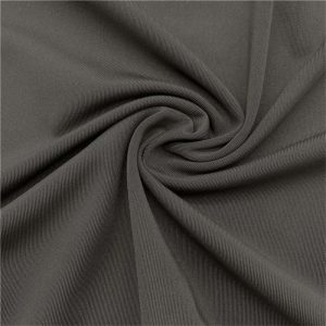 Matter elastischer Interlock, 87,5 % Polyester / 12,5 % Elasthan, 260 g/m²