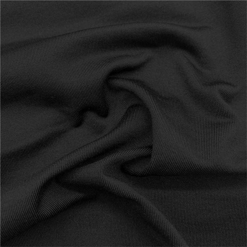 Dzianina jersey drapana jednostronnie, 92% poliester / 8% elastan, 250 g/m² — zdjęcie 3