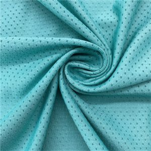 Stretch butterfly jacquard mesh knit, 91% polyester / 9% elastane, 180 g/m²