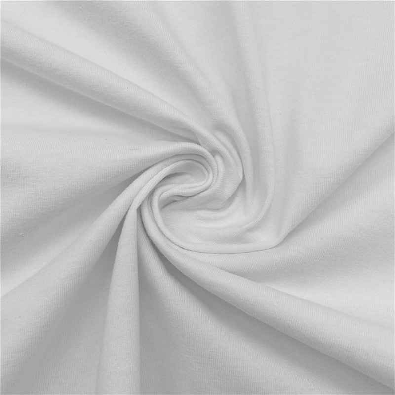 Antibacterial cotton-polyester jersey knit, 60% cotton / 40% polyester, 200 g/m²