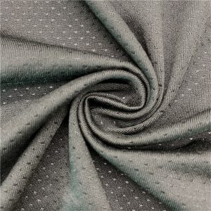 Butterfly jacquard mesh knit, 93% polyester / 7% elastane, 180 g/m²
