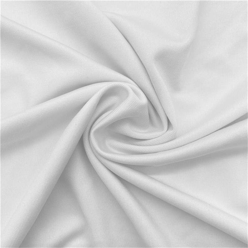 Dzianina single jersey elastyczna, 90% poliester / 10% elastan, 210 g/m²