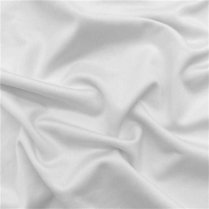 Dzianina single jersey elastyczna, 90% poliester / 10% elastan, 210 g/m² — zdjęcie 4