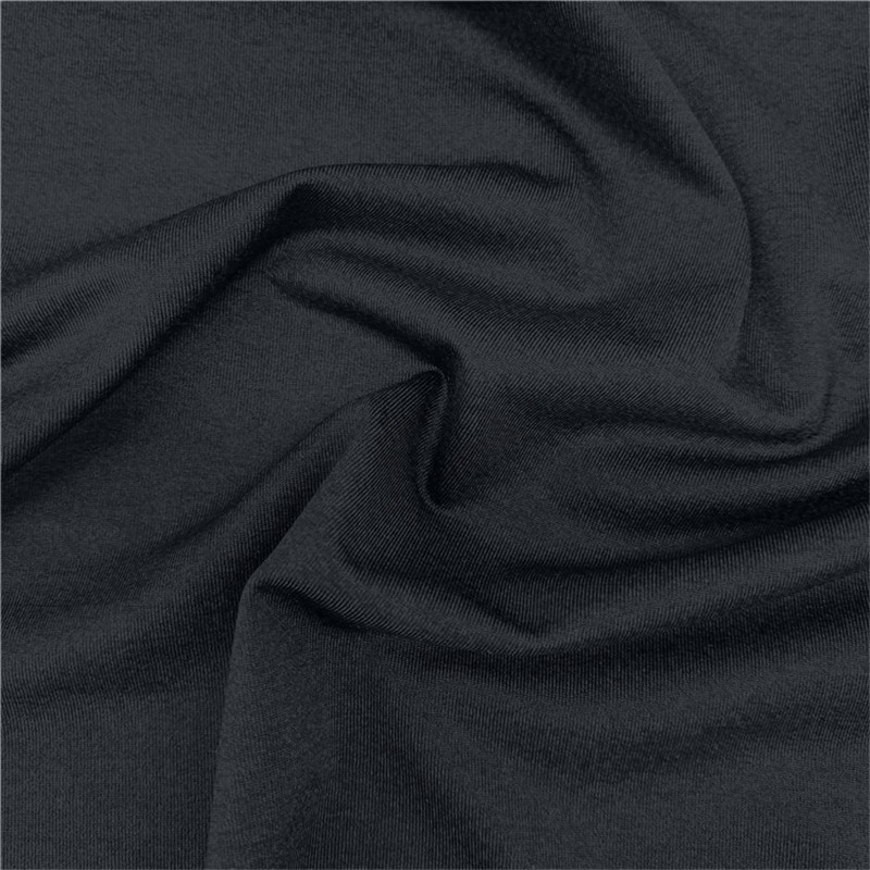 Dzianina single jersey trójskładnikowa, 55% poliamid / 34% poliester / 11% elastan, 180 g/m² — zdjęcie 3