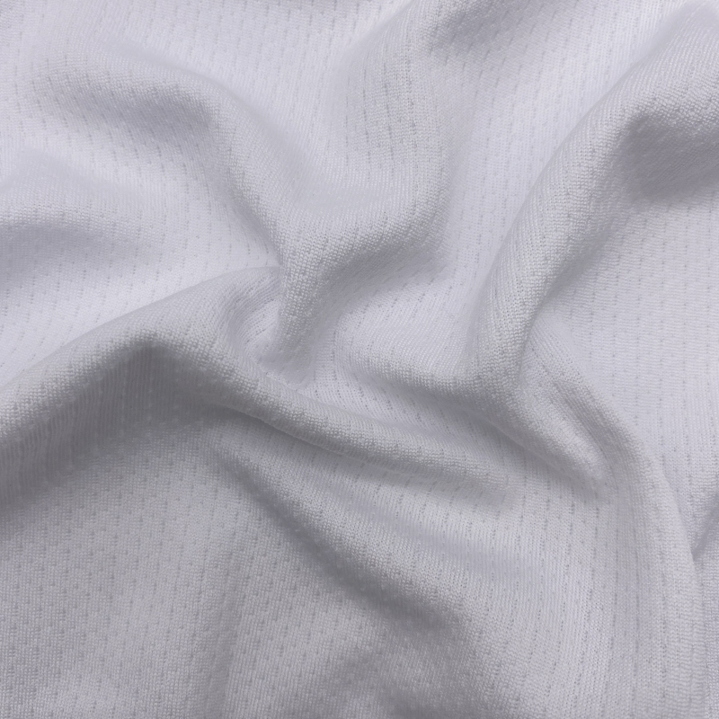 RPET jacquard mesh knit, 100% recycled polyester, 150 g/m² — photo 3