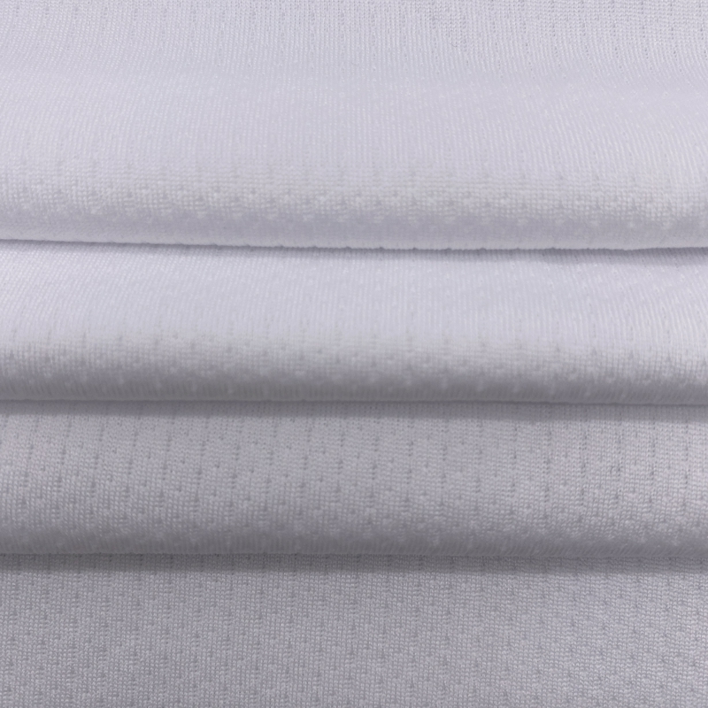 RPET jacquard mesh knit, 100% recycled polyester, 150 g/m² — photo 4