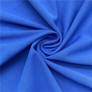 Dzianina pique elastyczna z poliestru Repreve, 95% poliester / 5% elastan, 185 g/m²
