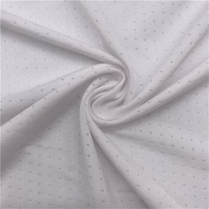 Dzianina żakardowa siatkowa butterfly szybkoschnąca, 92% poliester / 8% elastan, 130 g/m²