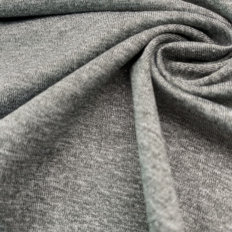 Stretch jacquard mesh knit, 87.8% polyester / 12.2% elastane, 170 g/m² — photo 2
