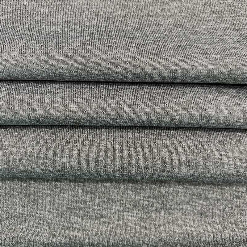 Stretch jacquard mesh knit, 87.8% polyester / 12.2% elastane, 170 g/m² — photo 4
