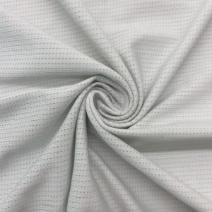 Dzianina żakardowa elastyczna, 87,7% poliester / 12,3% elastan, 170 g/m²