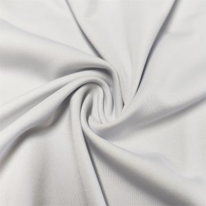 Dzianina jersey elastyczna o wysokiej gramaturze, 85% poliester / 15% elastan, 320 g/m²