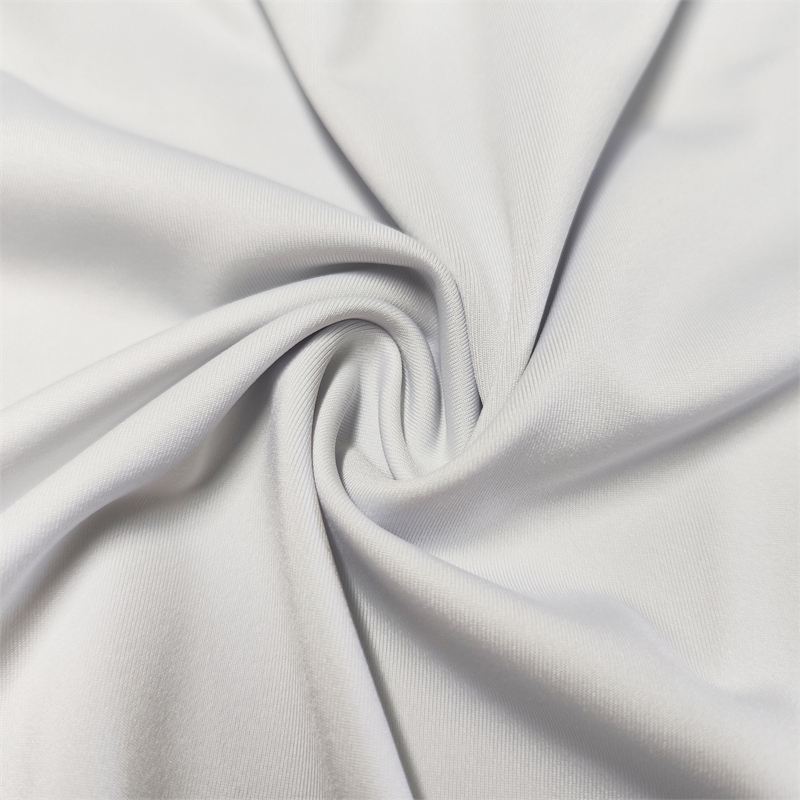 Dzianina jersey elastyczna o wysokiej gramaturze, 85% poliester / 15% elastan, 320 g/m²