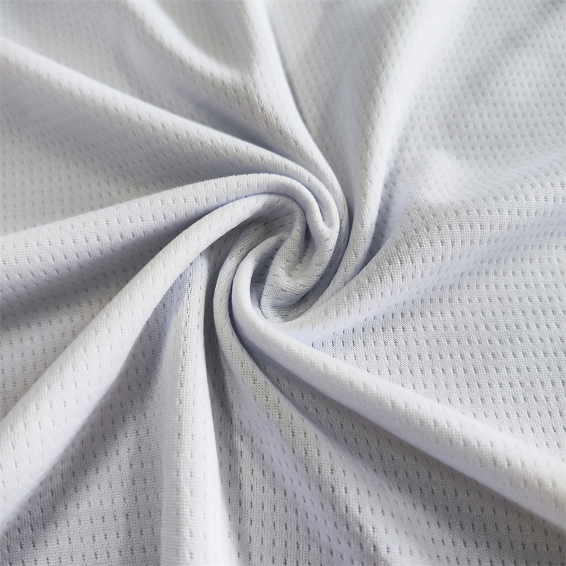 Rete jacquard a conchiglie, 100% poliestere, 150 g/m²