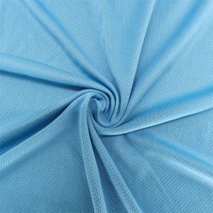 Dzianina siatkowa pin dot z płaską stroną lewą, 100% poliester, 175 g/m²