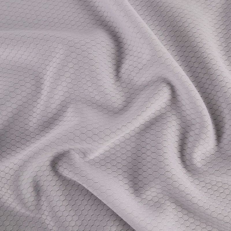 Dzianina siatkowa piłkarska micro panel, 100% poliester, 155 g/m²