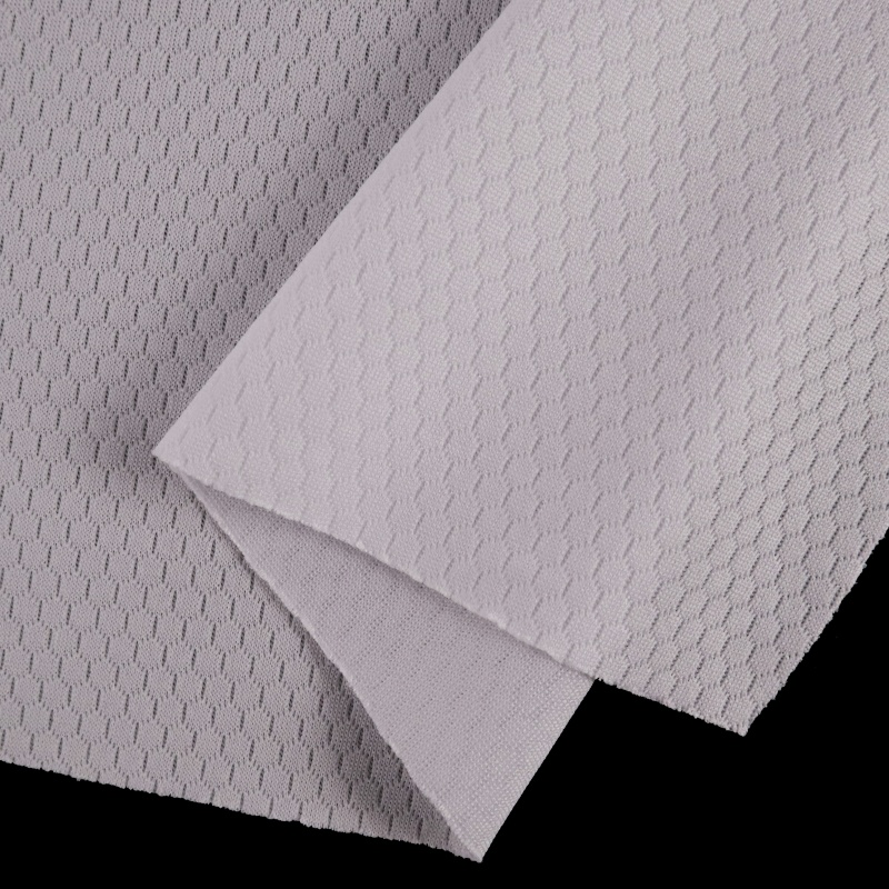 Dzianina siatkowa piłkarska micro panel, 100% poliester, 155 g/m² — zdjęcie 4