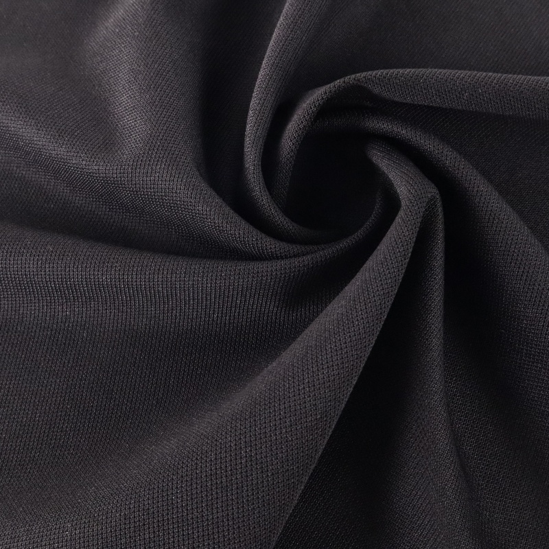 Dzianina pique matowa elastyczna, 94% poliester / 6% elastan, 185 g/m²