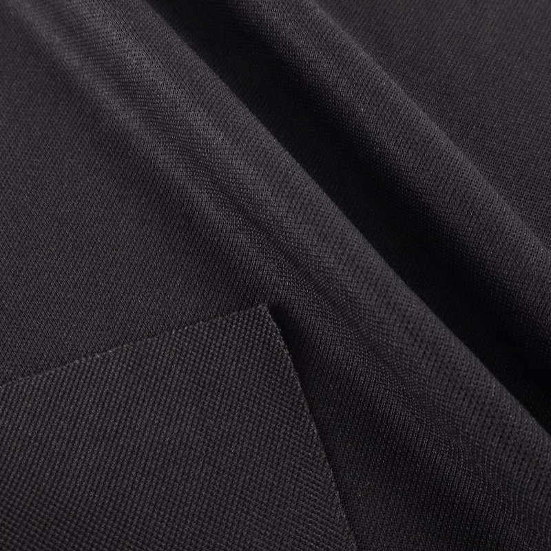 Dzianina pique matowa elastyczna, 94% poliester / 6% elastan, 185 g/m² — zdjęcie 2