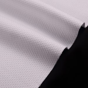 Popcorn double-layer knit, 100% polyester, 200 g/m²